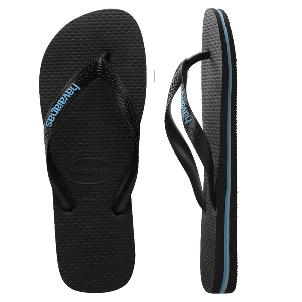 Rubber Logo Black/Blue