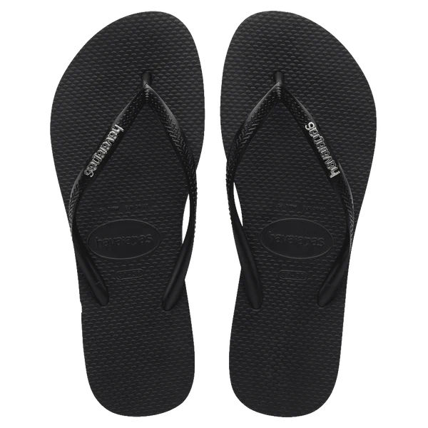 Slim Metal Logo Black/Silver