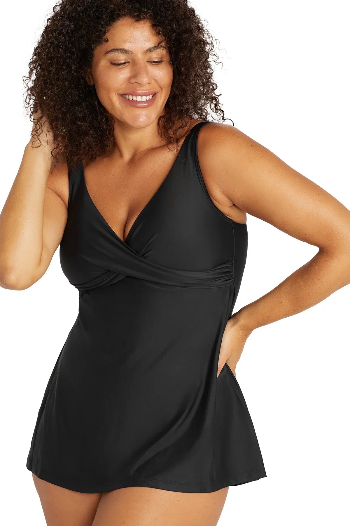 Hues Delacroix Swimdress - Artesandsat1723p - blk - Black - 16
