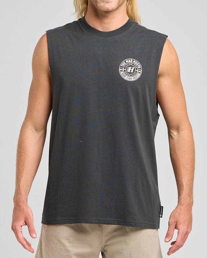 HUEYS GOOD LIFE | MUSCLE - Mad HueysH425M02001 - VINTAGE BLACK - S