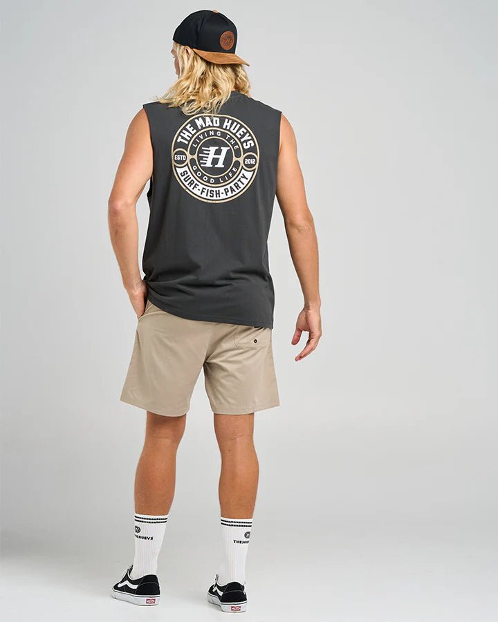 HUEYS GOOD LIFE | TANK - The Mad HueysH425M02010 - BLACK - S