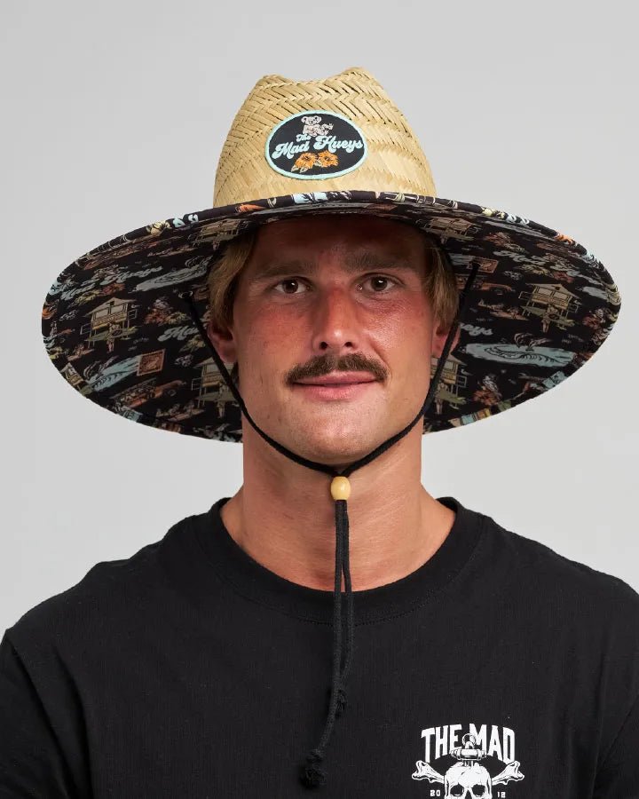 HUEYS PARADISE | STRAW HAT -The Mad HueysH126M06022-NATURAL-OSFM