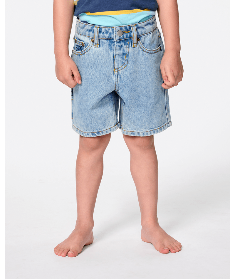 HYPED UP DENIM SHORT - BOY - Rip Curl015TWS - WASHED BLUE - 1 - 2