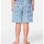 HYPED UP DENIM SHORT - BOY - Rip Curl015TWS - WASHED BLUE - 1 - 2