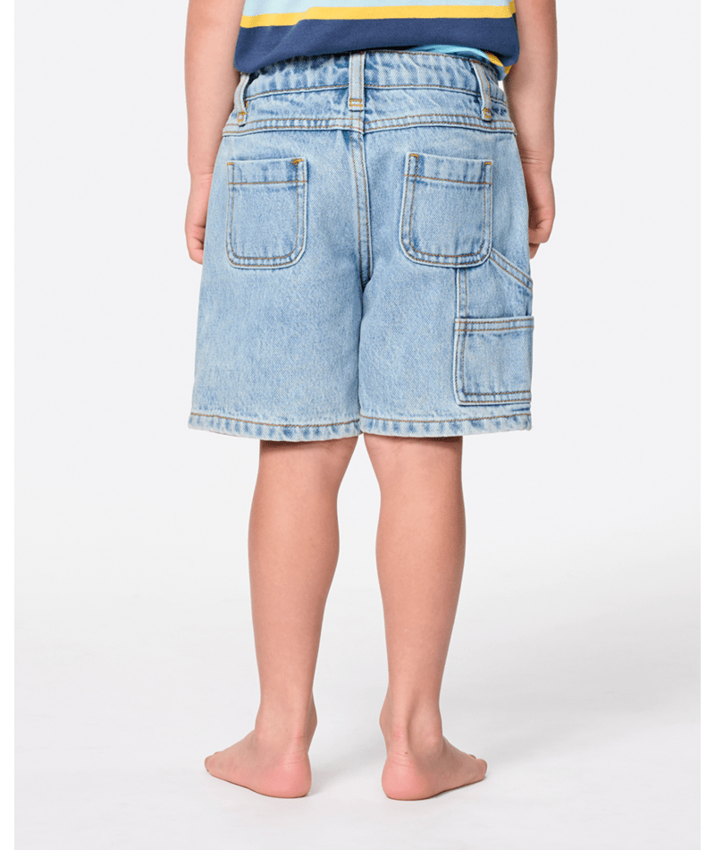 HYPED UP DENIM SHORT - BOY - Rip Curl015TWS - WASHED BLUE - 1 - 2