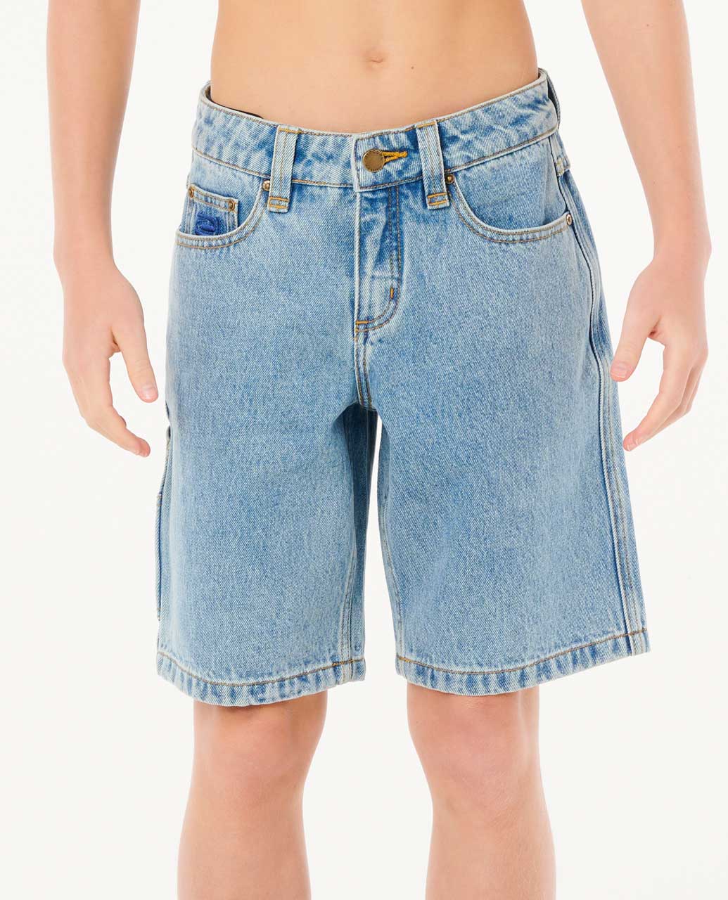 Hyped Up Denim Walkshort - Boy - Rip Curl01BBWS - WASHED BLUE - 10