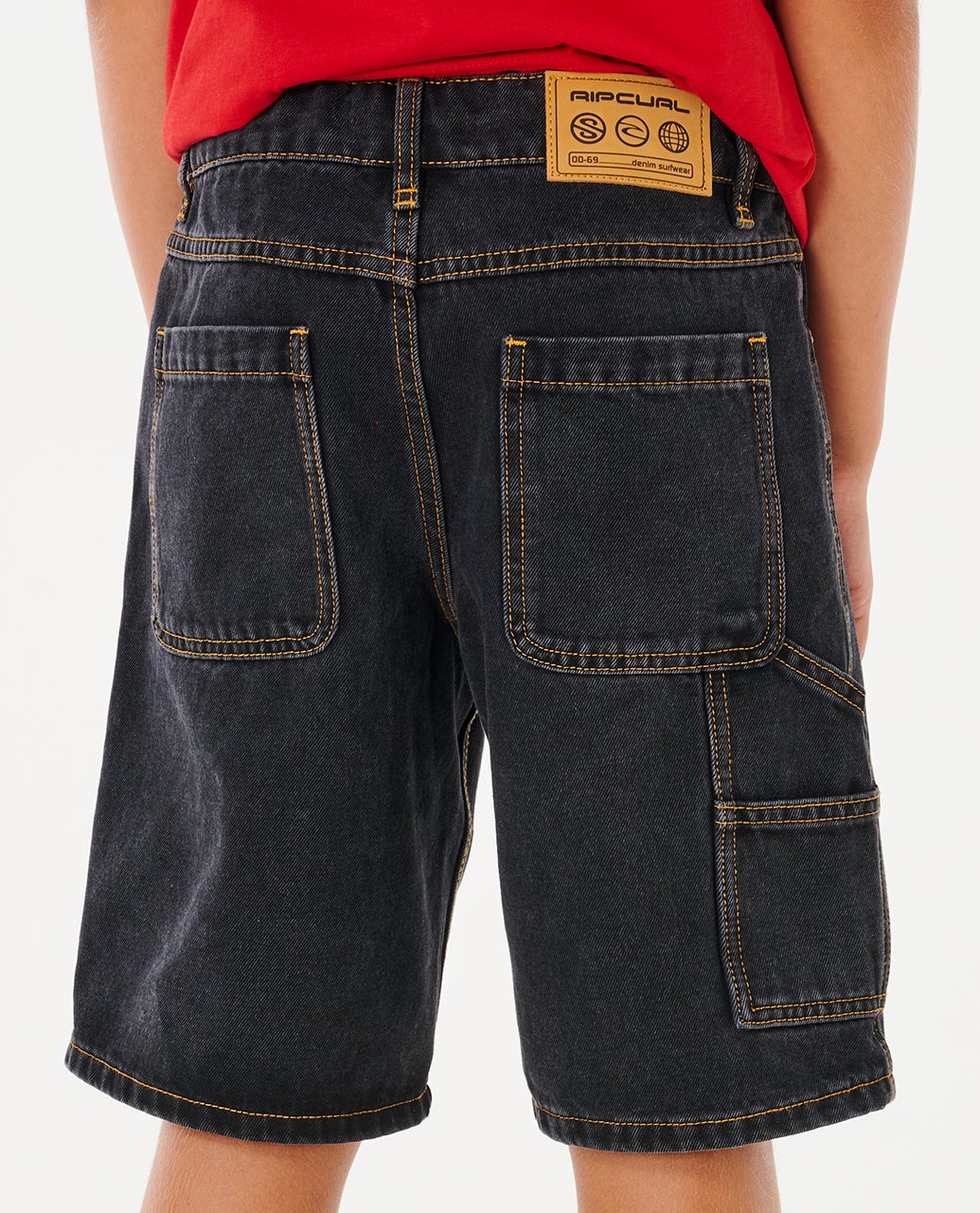 HYPED UP DENIM WALKSHORT-BOY -Rip Curl01BBWS-Washed Black-8