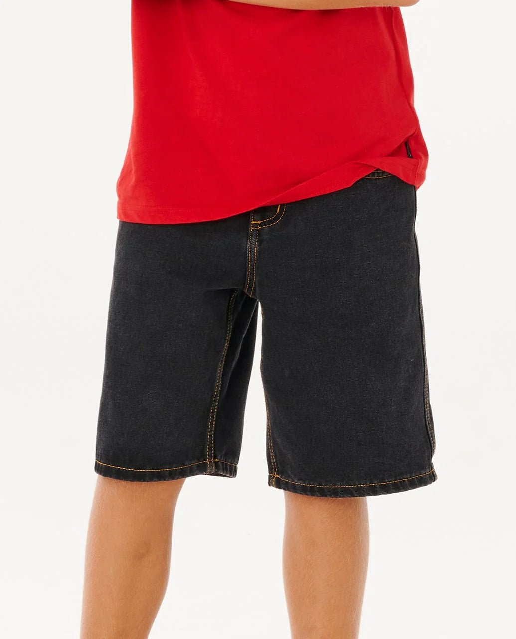 HYPED UP DENIM WALKSHORT-BOY -Rip Curl01BBWS-Washed Black-8