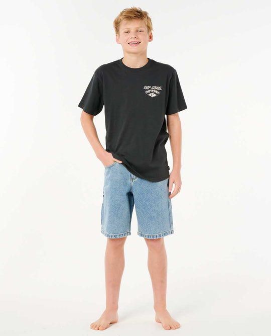 Hyped Up Denim Walkshort-Boy
