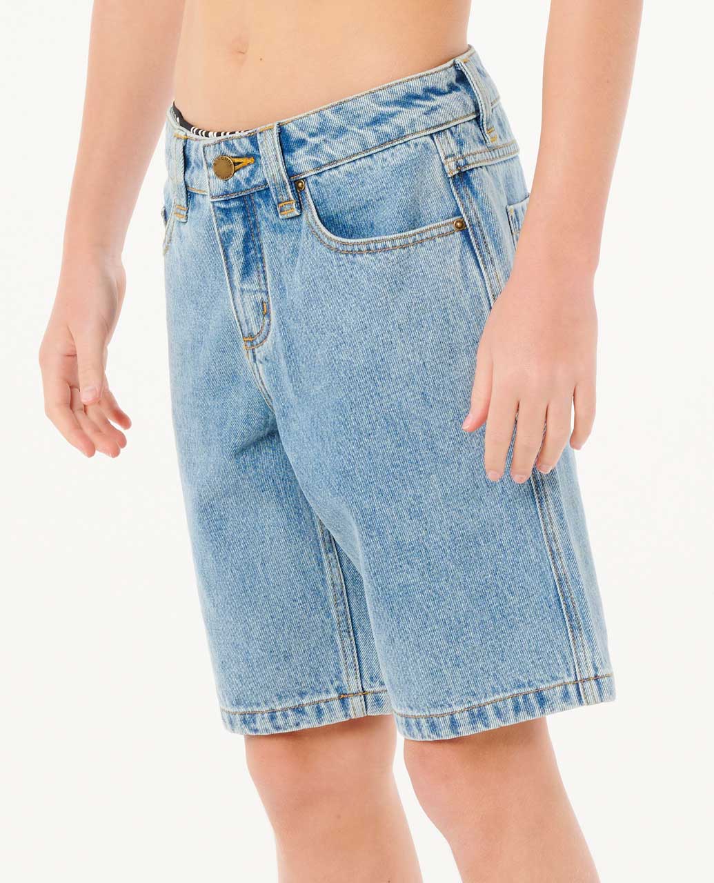 Hyped Up Denim Walkshort - Boy - Rip Curl01BBWS - WASHED BLUE - 10