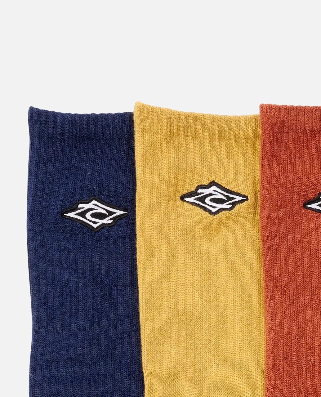 Icons Crew Sock 3 - PK - Rip CurlCSOAO9 - 0291 - Navy - 9to13