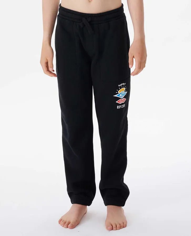Icons Of Surf Trackpant - Boy - Rip Curl007BPA - BLACK - 10