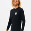 Icons of Surf UPF L/S - Rip Curl12EMRV - 0090 - Black - 2XL