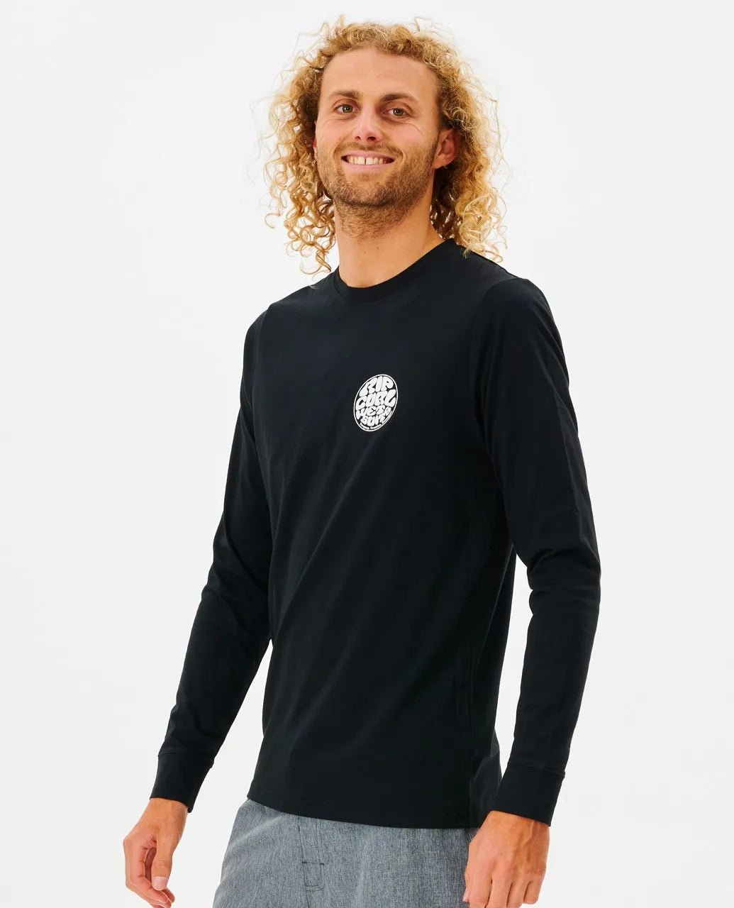 Icons of Surf UPF L/S - Rip Curl12EMRV - 0090 - Black - 2XL