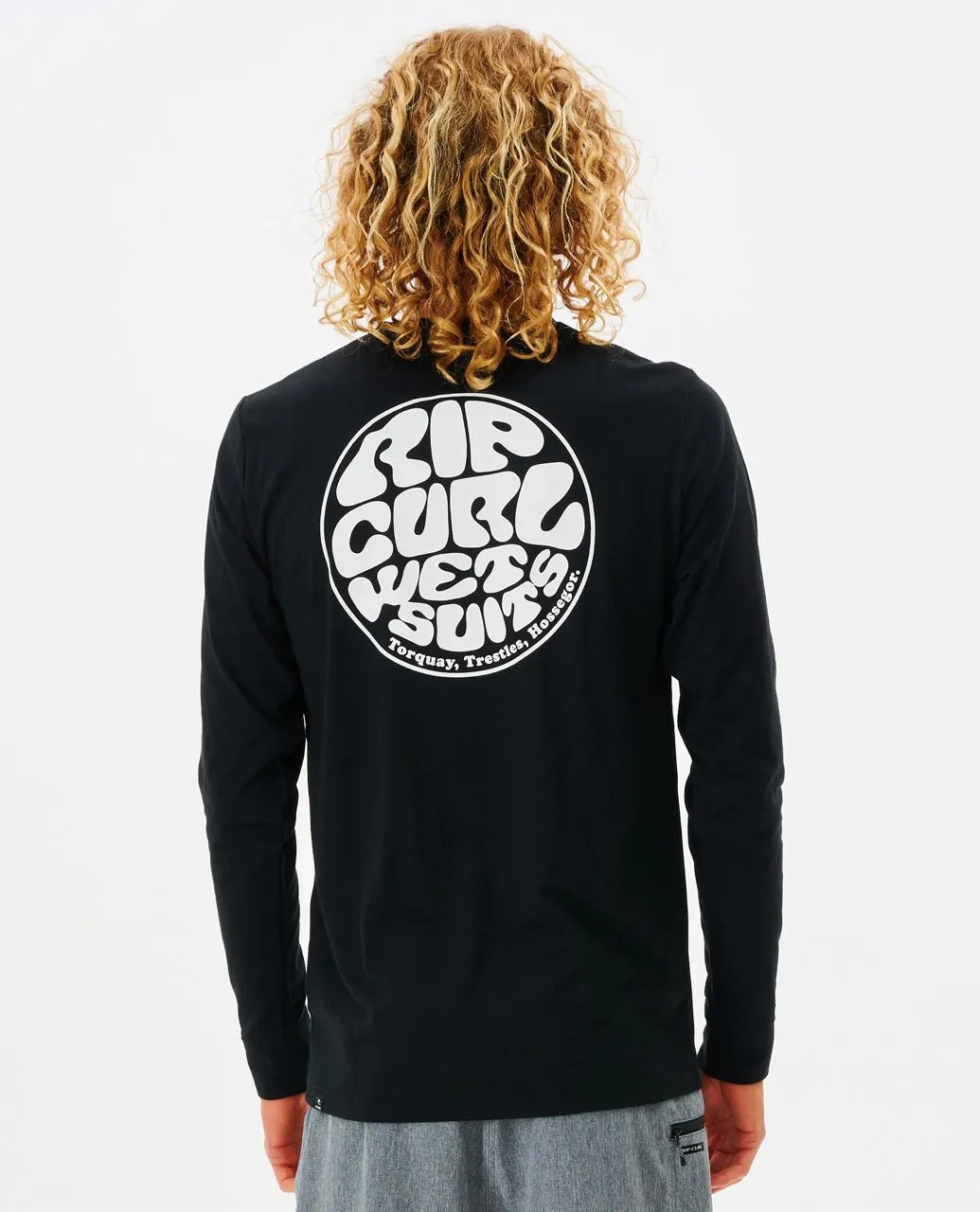Icons of Surf UPF L/S - Rip Curl12EMRV - 0090 - Black - 2XL