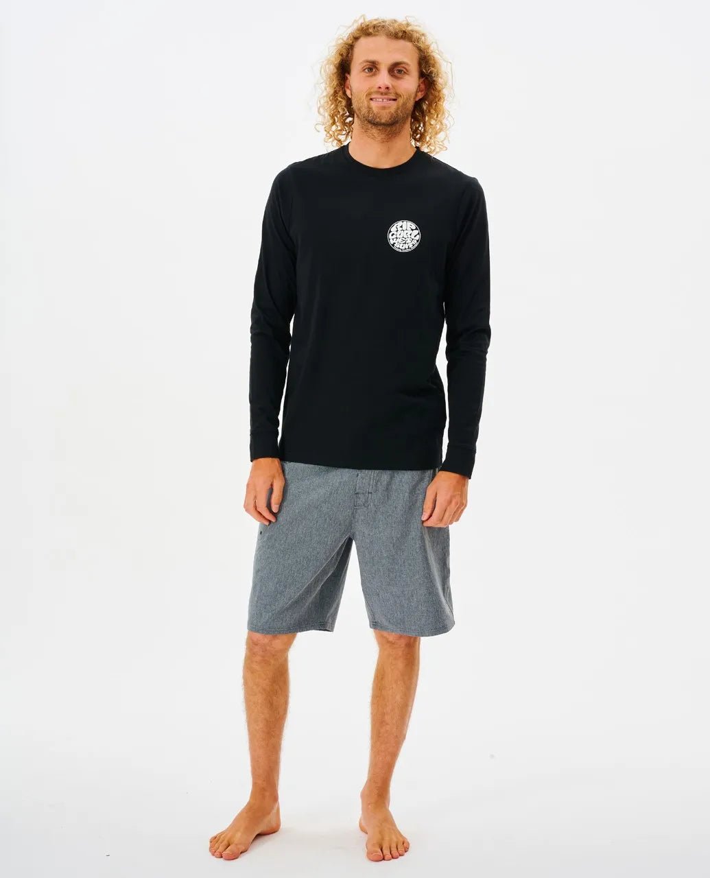 Icons of Surf UPF L/S - Rip Curl12EMRV - 0090 - Black - 2XL