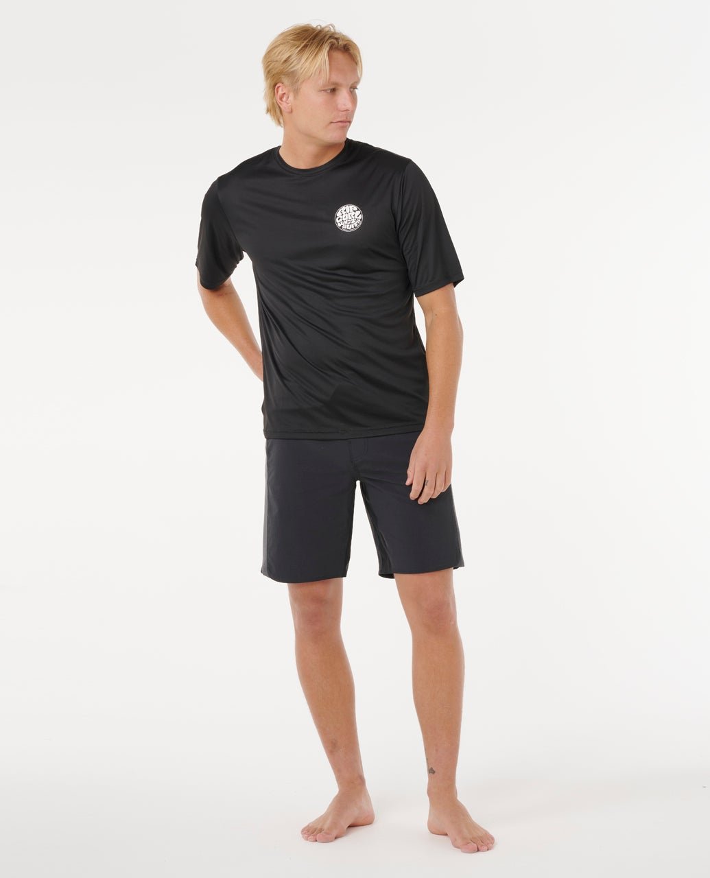 ICONS OF SURFLITE UPF S/S - Rip Curl163MRV-BLACK-XS