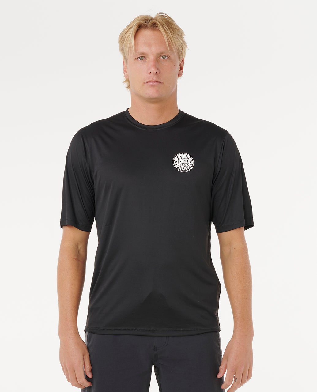 ICONS OF SURFLITE UPF S/S - Rip Curl163MRV-BLACK-XS