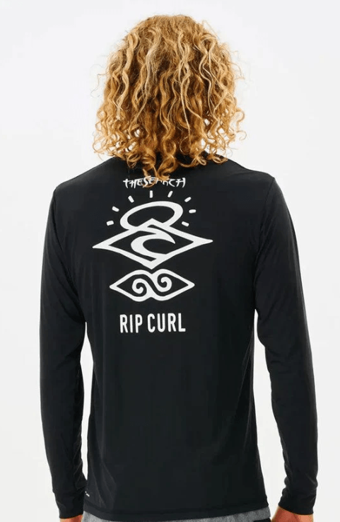 Icons Surflite UPF L/S - Rip Curl14ZMRV - Black - L