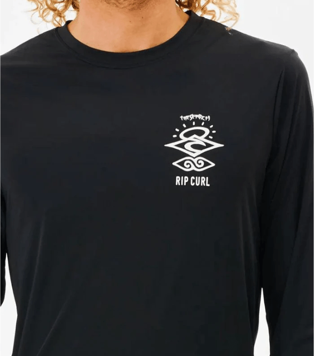 Icons Surflite UPF L/S - Rip Curl14ZMRV - Black - L