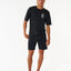 Icons Surflite UPF S/S - Rip Curl14YMRV- BLK-Black-S