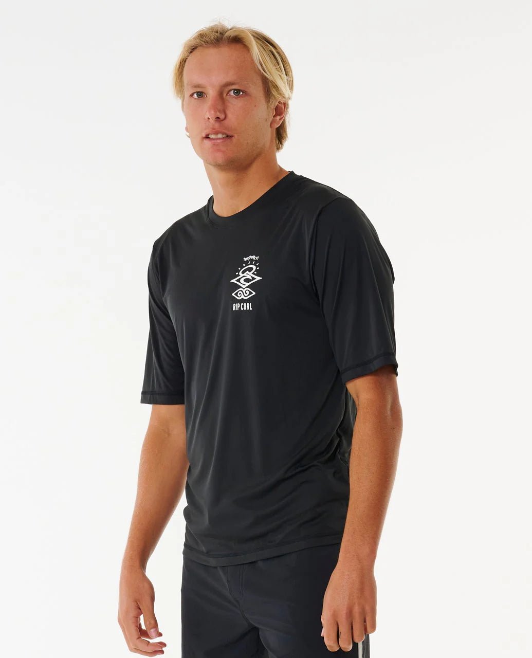 Icons Surflite UPF S/S - Rip Curl14YMRV- BLK-Black-S