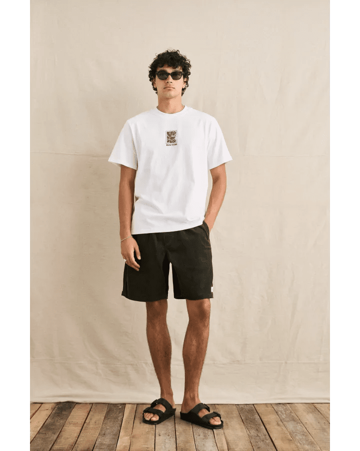 IMPRINT VINTAGE SS T-SHIRT -RhythmCD25M-PT21-WHITE-S
