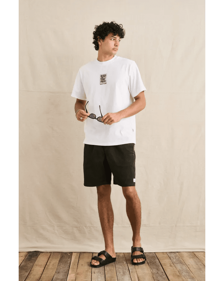 IMPRINT VINTAGE SS T-SHIRT -RhythmCD25M-PT21-WHITE-S