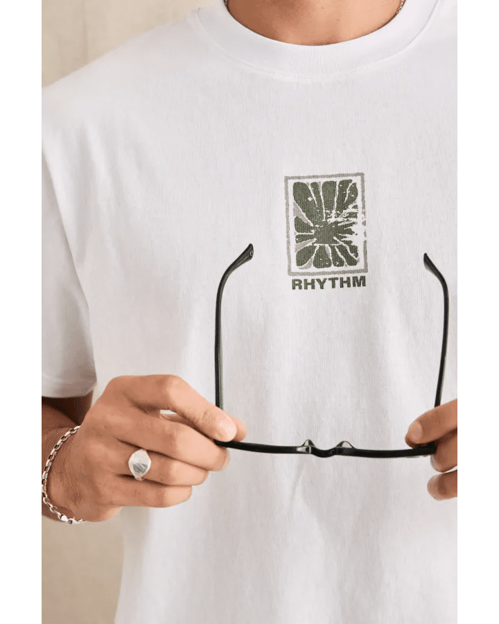 IMPRINT VINTAGE SS T-SHIRT -RhythmCD25M-PT21-WHITE-S