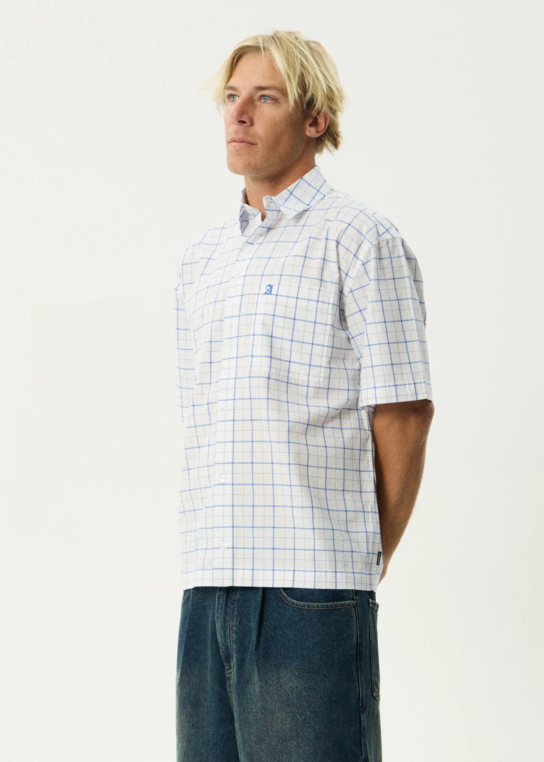 In - Hale - Short Sleeve Shirt - AfendsM254204-WHITE-S