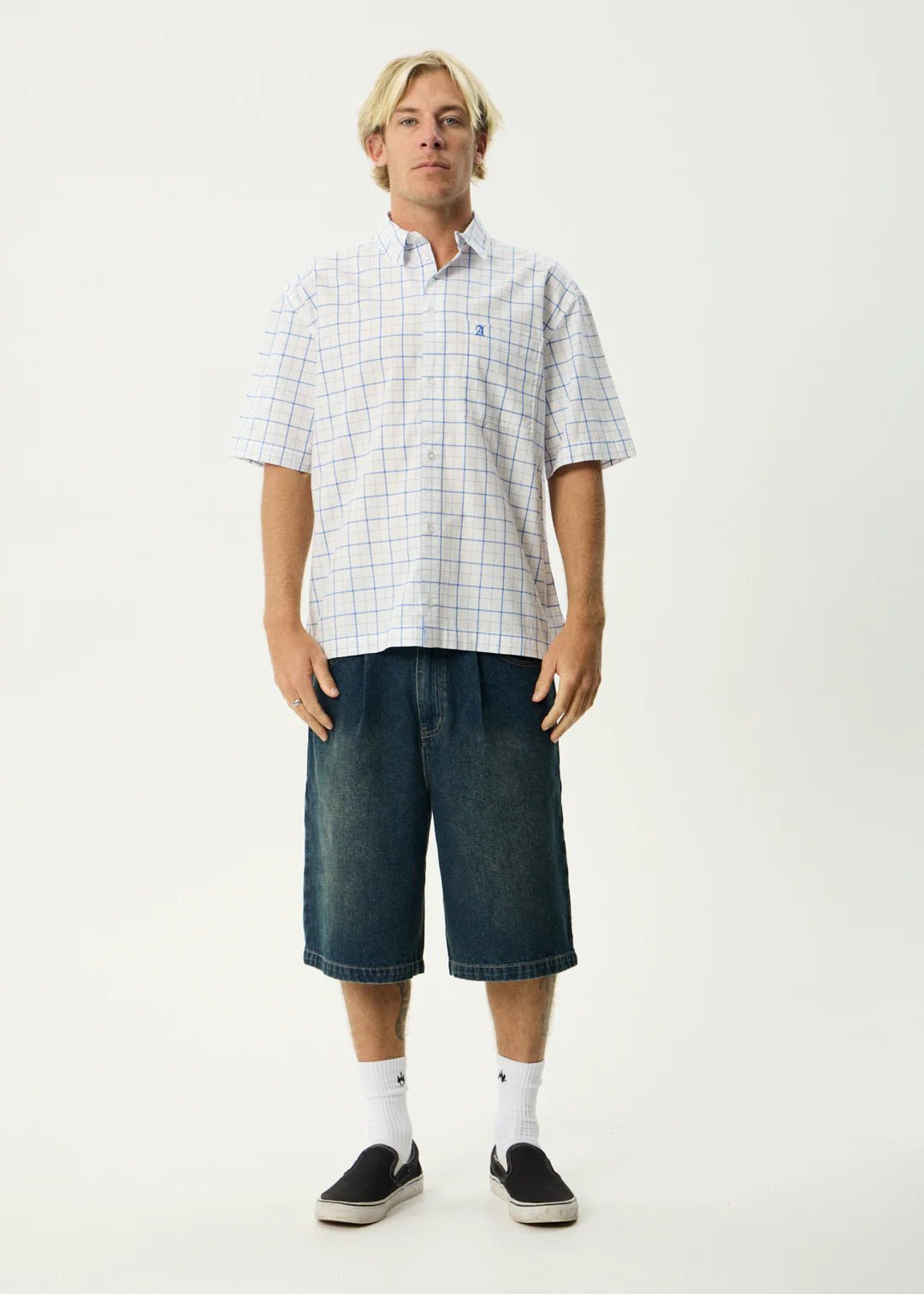 In - Hale - Short Sleeve Shirt - AfendsM254204-WHITE-S