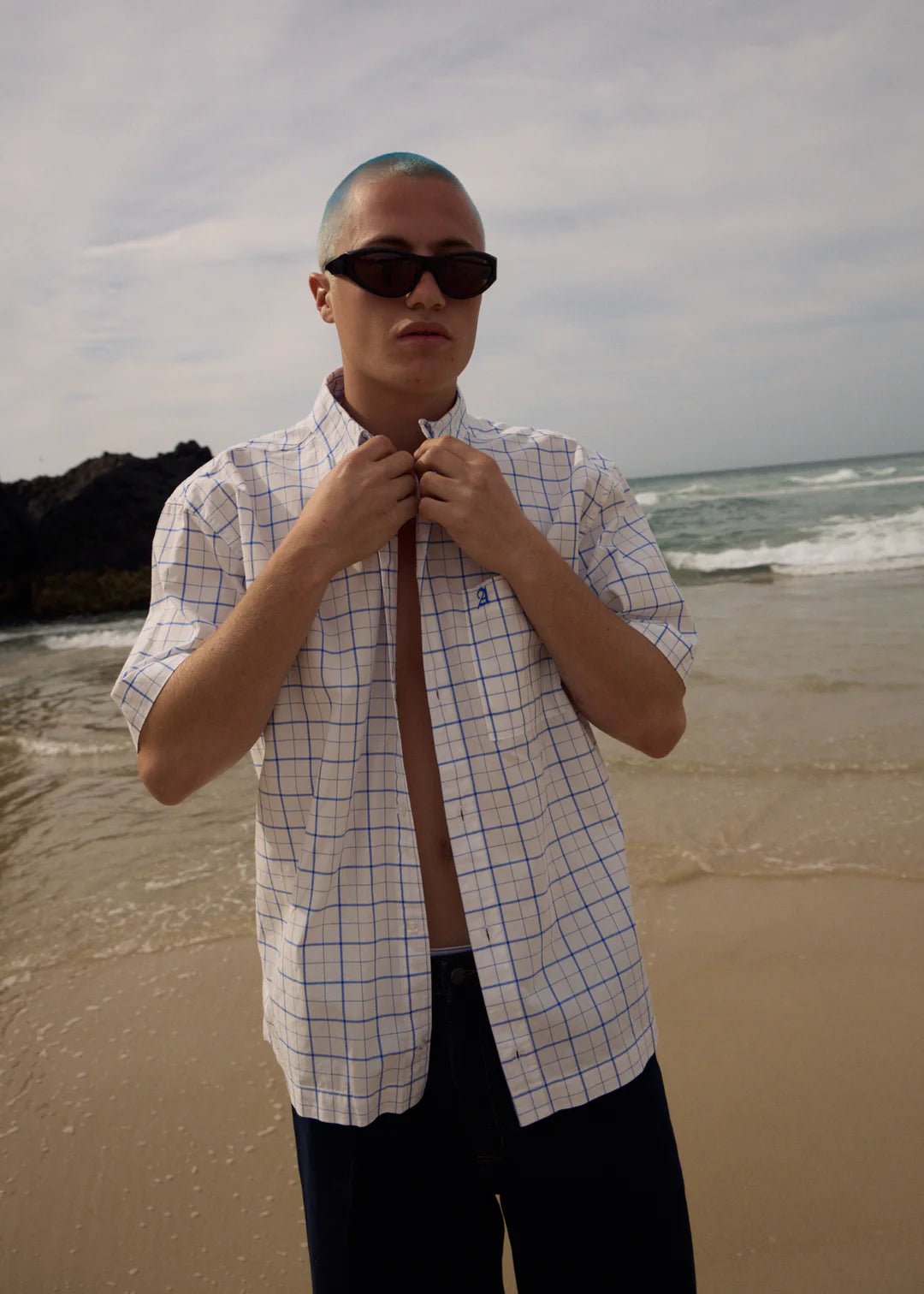 In - Hale - Short Sleeve Shirt - AfendsM254204-WHITE-S