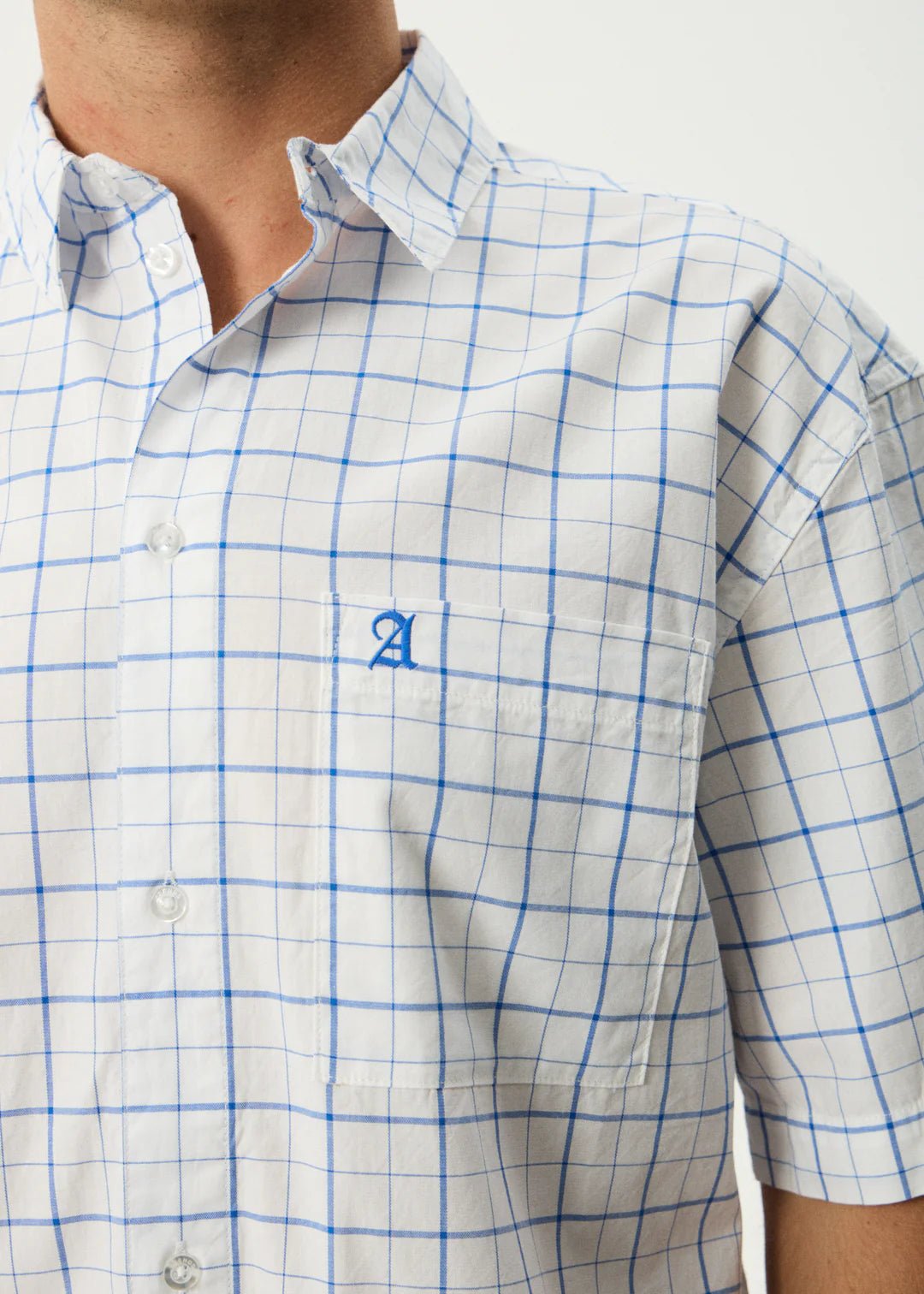 In - Hale - Short Sleeve Shirt - AfendsM254204-WHITE-S