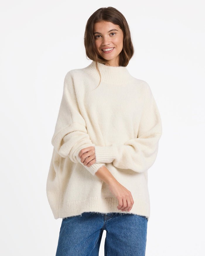 IN THE CLOUDS SWEATER - Roxy26B071676-BONE-XS