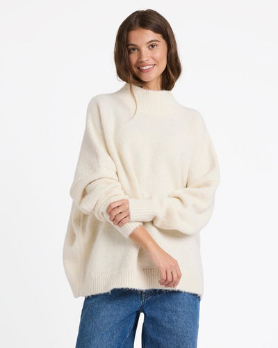IN THE CLOUDS SWEATER - Roxy26B071676-BONE-XS