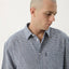 Independent - Hemp Short Sleeve Shirt -AfendsM263204-NAVY CHECK-XS