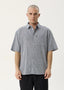 Independent - Hemp Short Sleeve Shirt -AfendsM263204-NAVY CHECK-XS