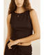 INDIE HIGH NECK TANK -Rhythm0726W-FT02-CHOCOLATE-6