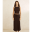 INDIE MAXI SKIRT -Rhythm0726W-SK02-CHOCOLATE-6