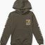 Ink Slinger Boys Fleece - Salty Crew20335185Y - Dusty Olive - Dusty Olive - L