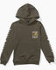 Ink Slinger Boys Fleece - Salty Crew20335185Y - Dusty Olive - Dusty Olive - L