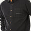 INNER VISIONS FLANNEL SHIRT - Rip Curl06TMSH-WASHED BLACK-XS