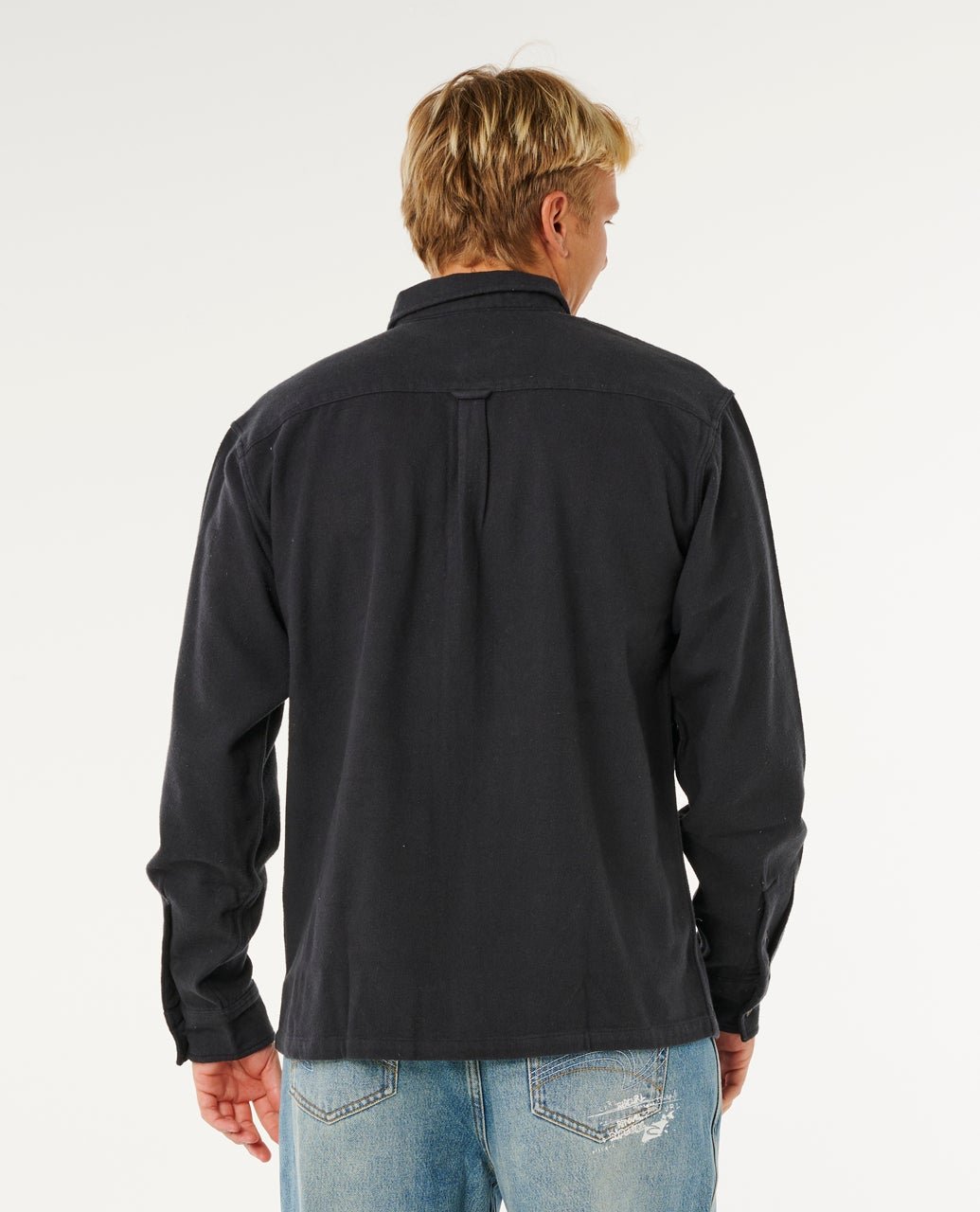 INNER VISIONS FLANNEL SHIRT - Rip Curl06TMSH-WASHED BLACK-XS