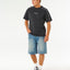 INNER VISIONS PANEL TEE - Rip Curl110MTE-WASHED BLACK-XS