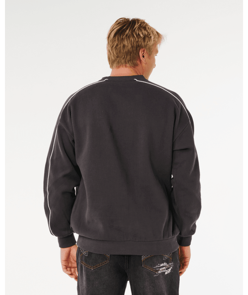 INNER VISIONS PIPE CREW - Rip Curl0ANMFL-WASHED BLACK-XS