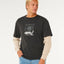 INNER VISIONS SMASHED L/S TEE - Rip Curl0Y7MTE-WASHED BLACK-XS