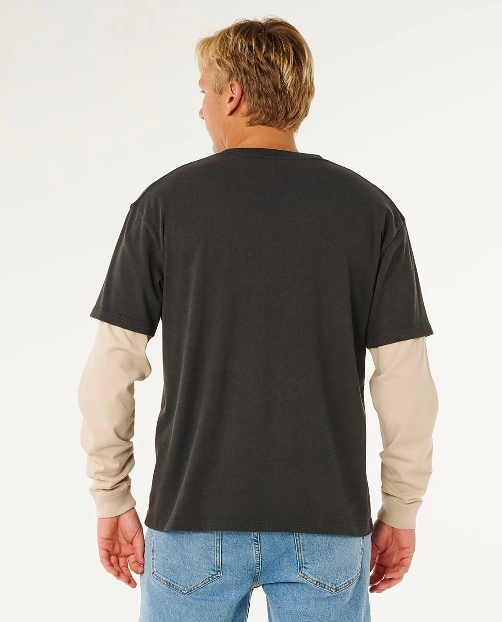 INNER VISIONS SMASHED L/S TEE - Rip Curl0Y7MTE-WASHED BLACK-XS
