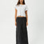 Instinct Recycled Zip Off Maxi Skirt - Afendsw242905 - blk - Black - L