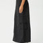 Instinct Recycled Zip Off Maxi Skirt - Afendsw242905 - blk - Black - L