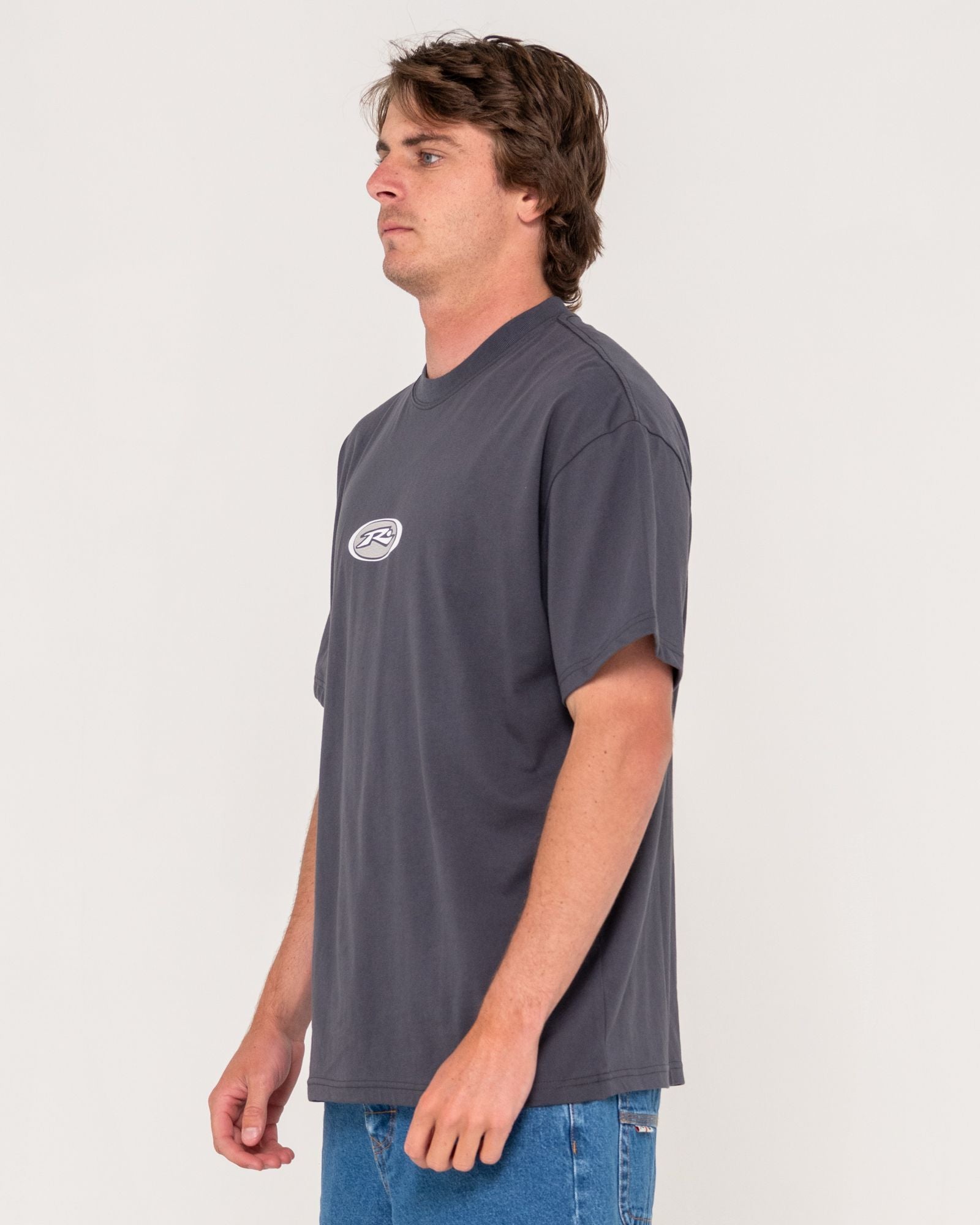 IRIE EYE SHORT SLEEVE TEE - RustyTTM2785 - CARBON - S